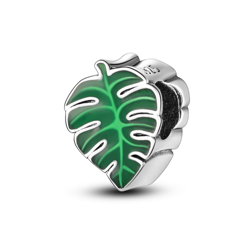Sterling Silver Green Avocado Bracelet