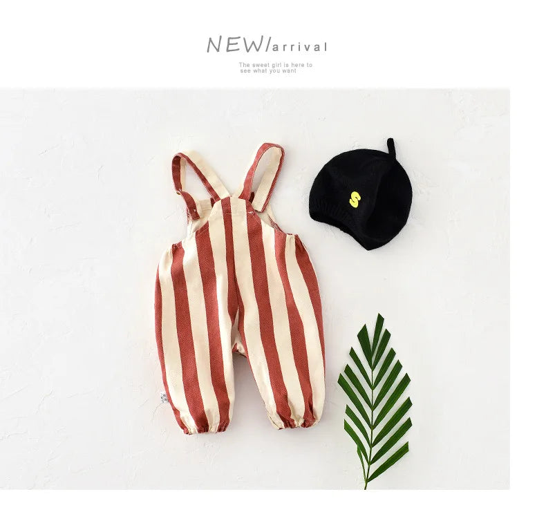 Milancel Striped Baby Romper