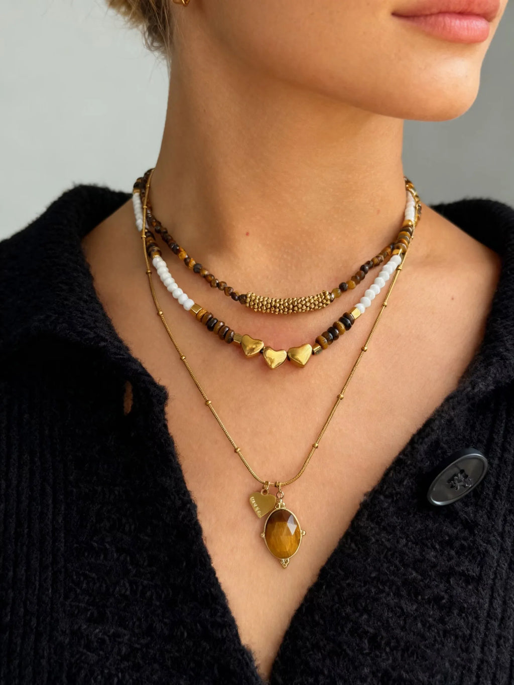 Peri Sbox Bohemian Beaded Choker Necklace