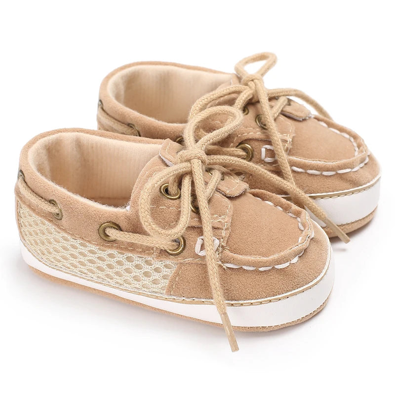 Baby Canvas Shoes – Soft Sole Casual Walking Sneakers