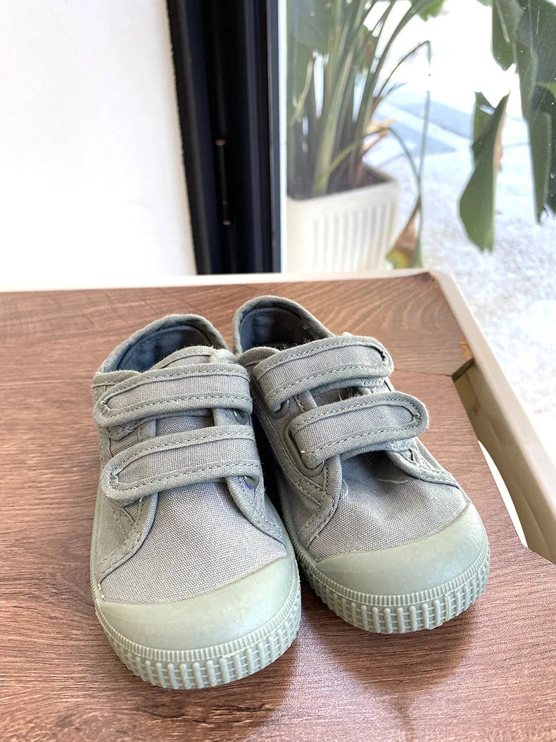 Toddler Kids Retro Canvas Sneakers
