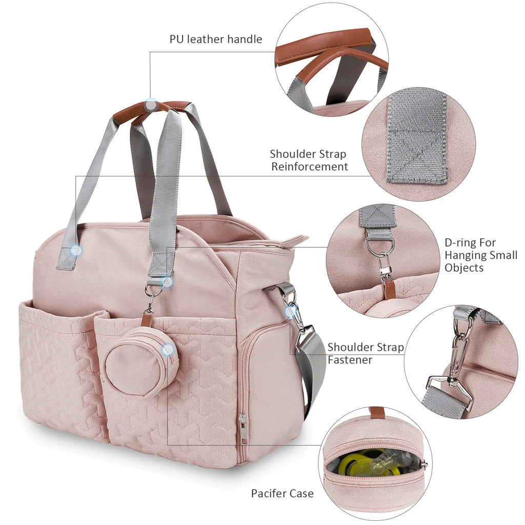 Mom & Dad Travel Bag – Diaper & Pump Tote