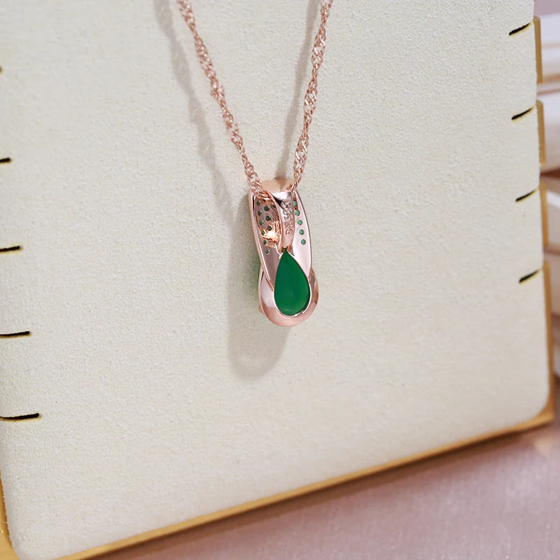 SYOUJYO Opal Green Natural Zircon Full
