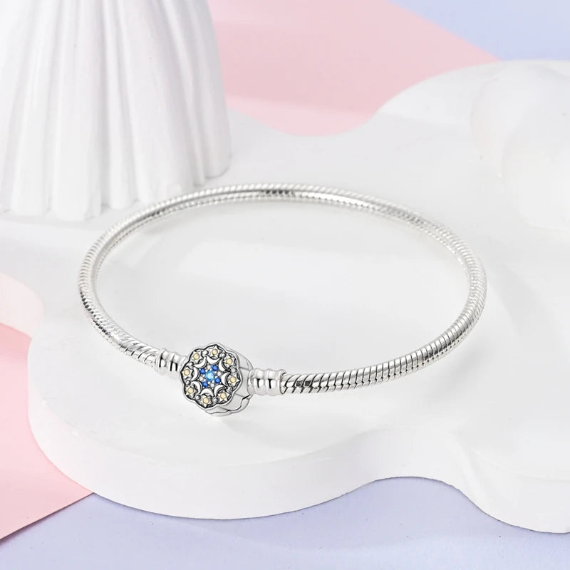 Original 925 Sterling Silver High Quality Bracelets For Women Fits Original Charms Beads Snake Bone Chain Bracelet Women Gifts