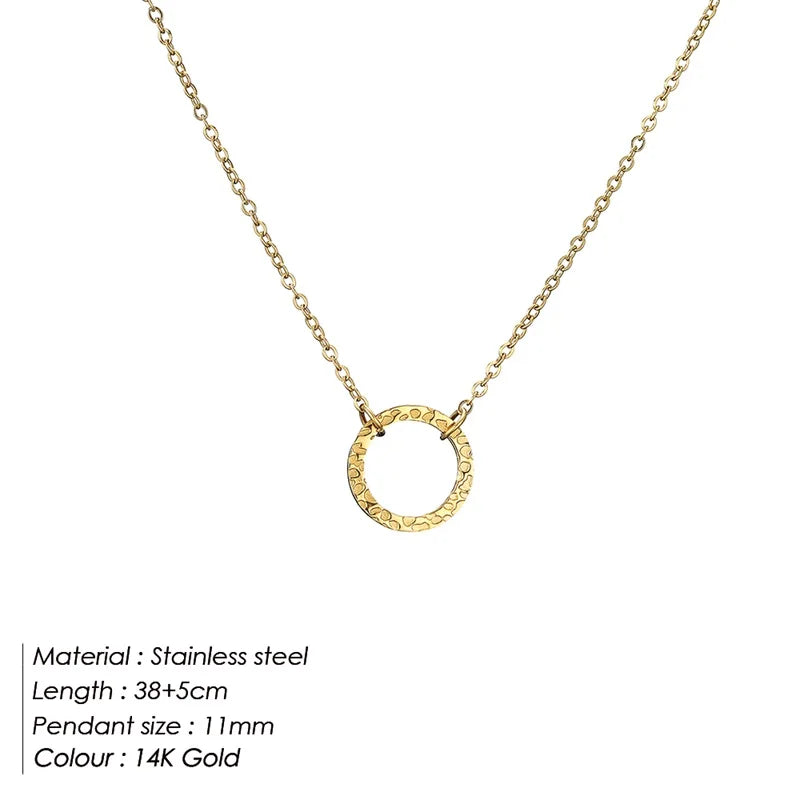 EManco Genuine Classic Necklace Design Round