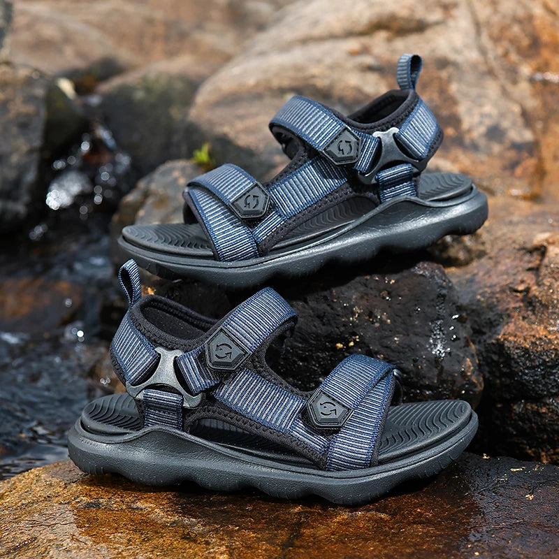 Kids Summer Sandals – Breathable Non-Slip Outdoor Shoes (Size 30–40)
