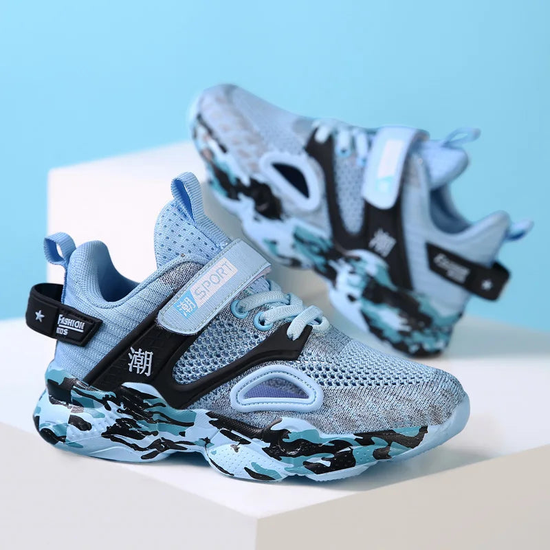 Boys’ Summer Casual Running Shoes – Fashion & Breathable