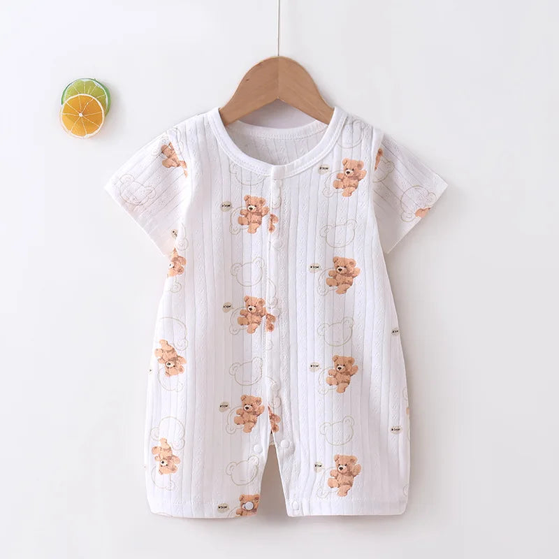 Short-Sleeved Thin Harness Infant Clothes