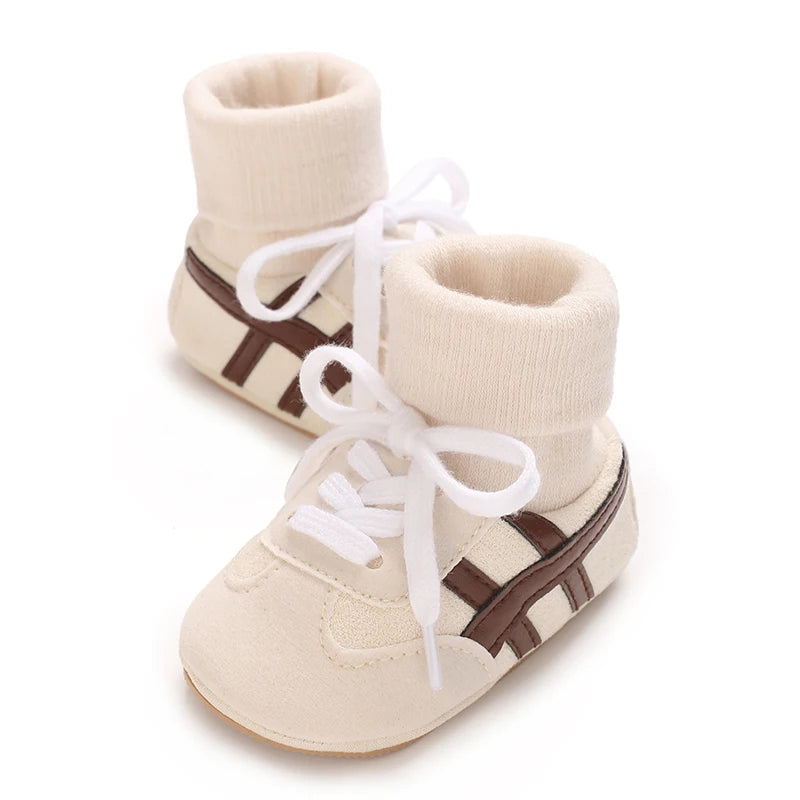 Baby Soft Cotton Shoes – Warm Ankle Sneakers for Toddlers & Newborns