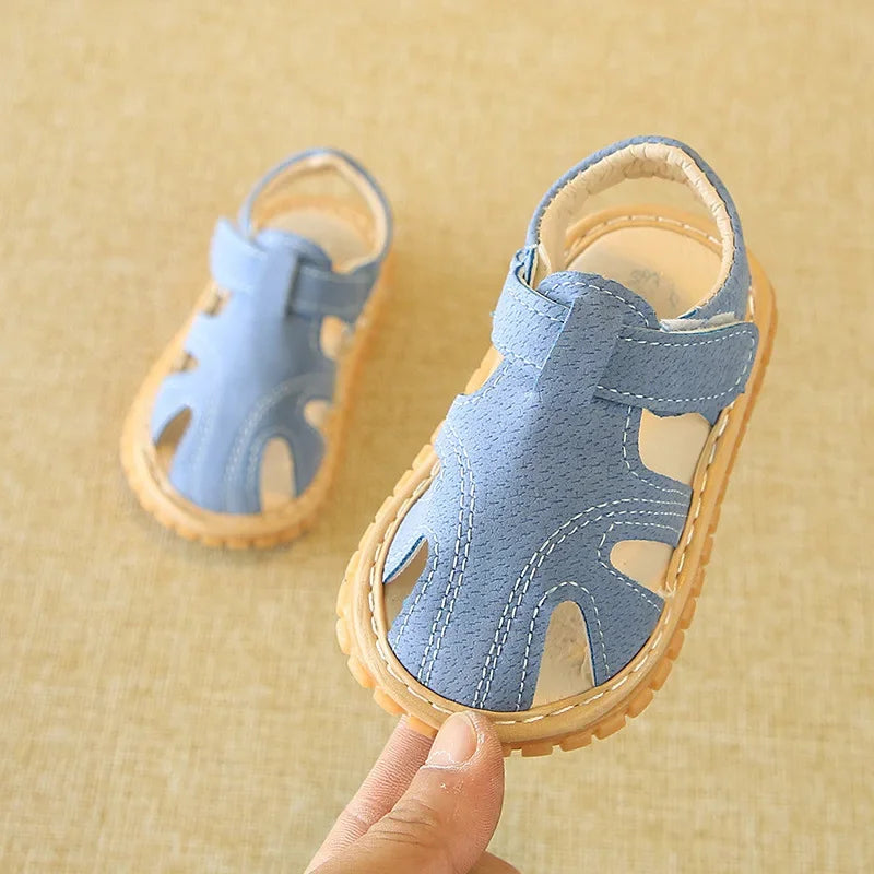 Baby Summer Sandals – Soft Sole First Walkers for Toddlers