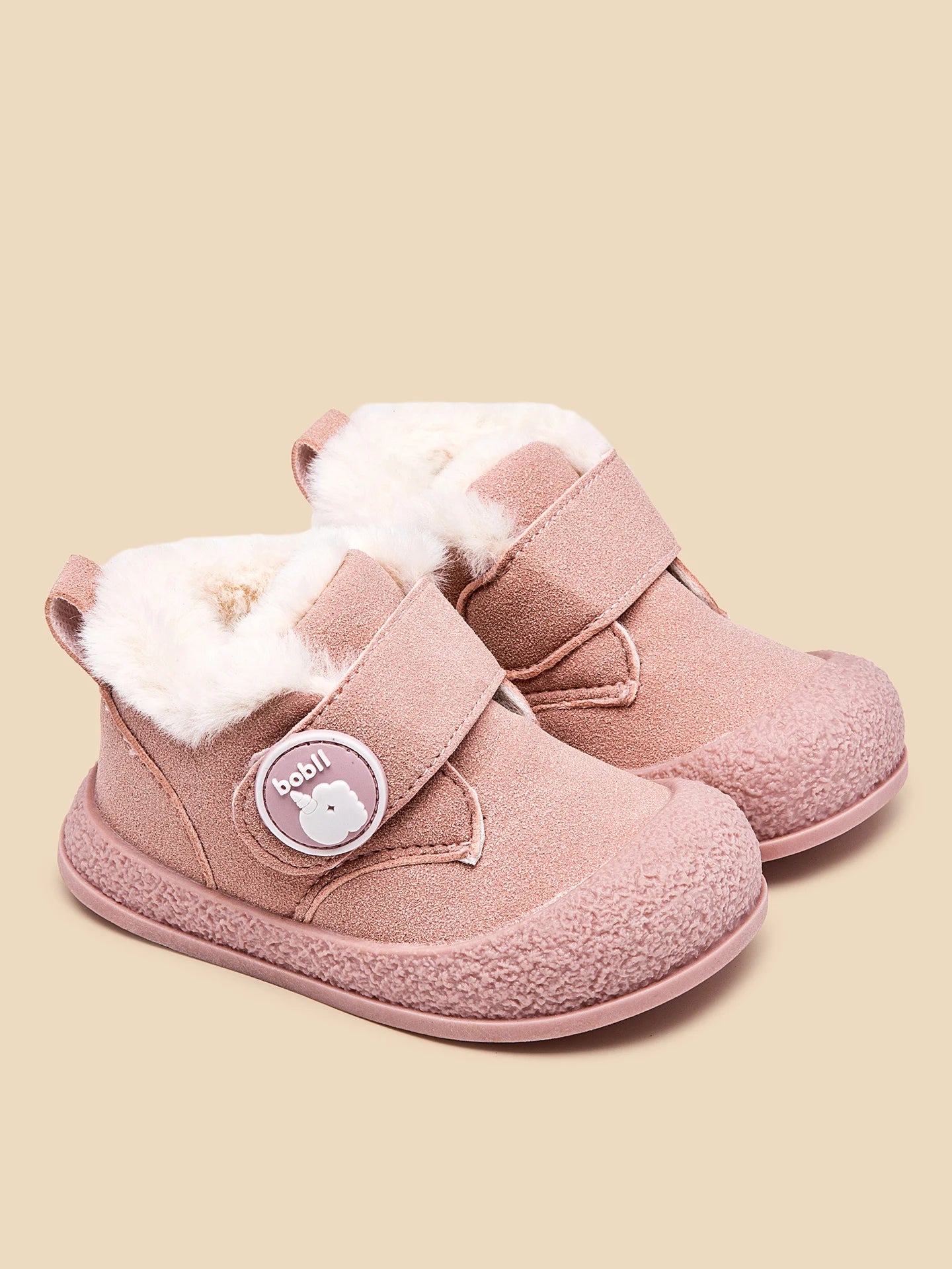 Baby Winter First-Step Shoes (0–3Y) – Fleece-Lined Outdoor Toddler Shoes