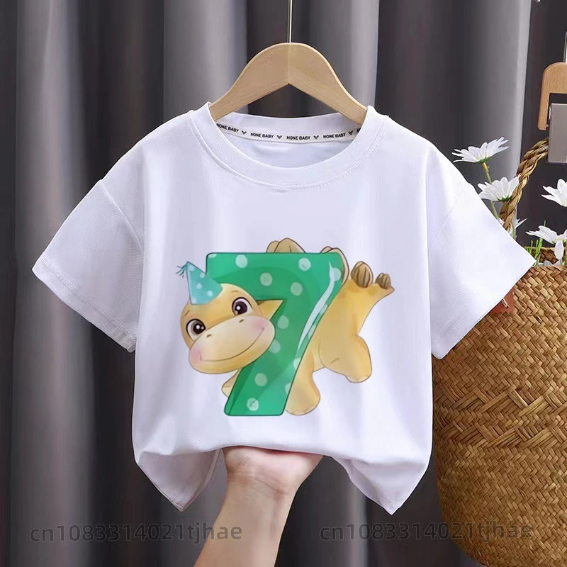 Cartoon Dinosaur Baby T-Shirt