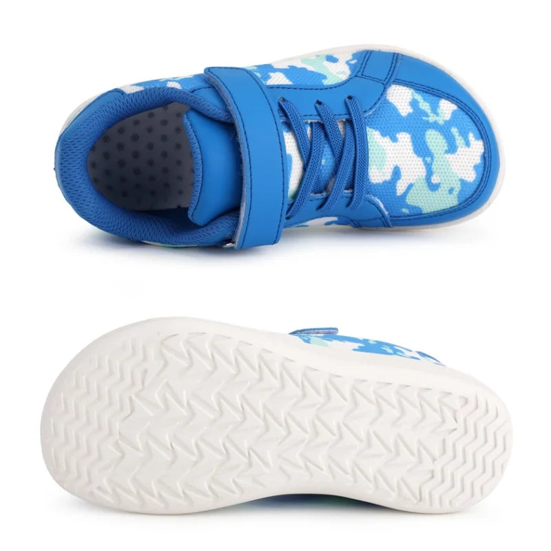 Kids’ Barefoot Sneakers – Wide Toe Minimalist Shoes
