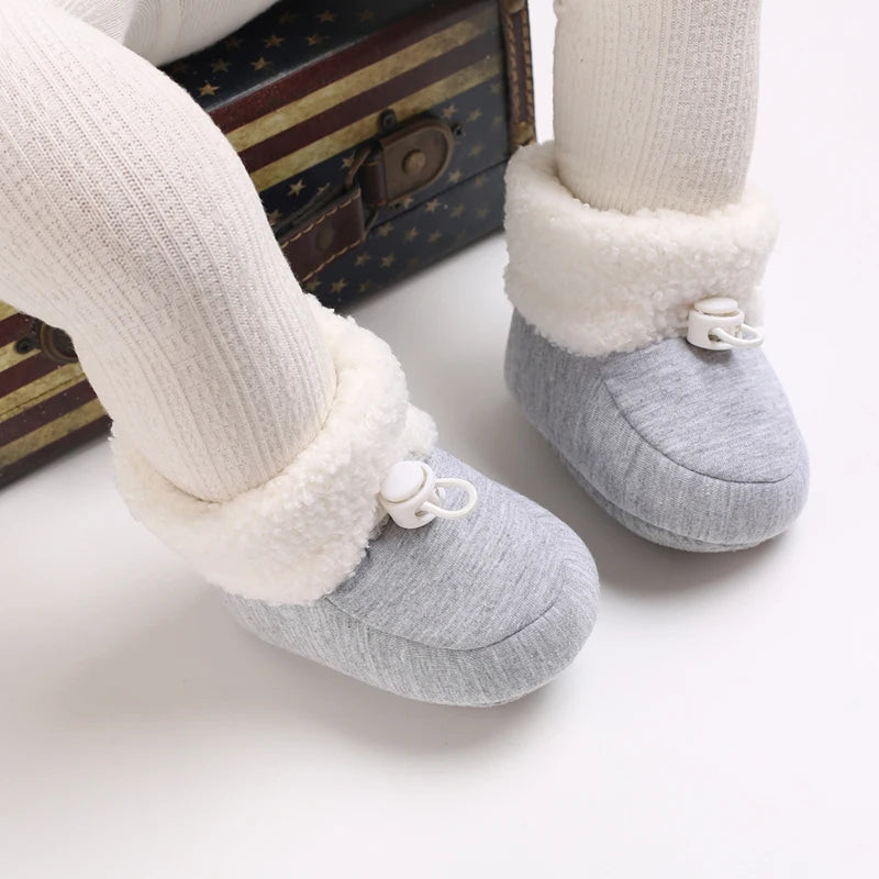 Winter Newborn Baby Cotton Booties