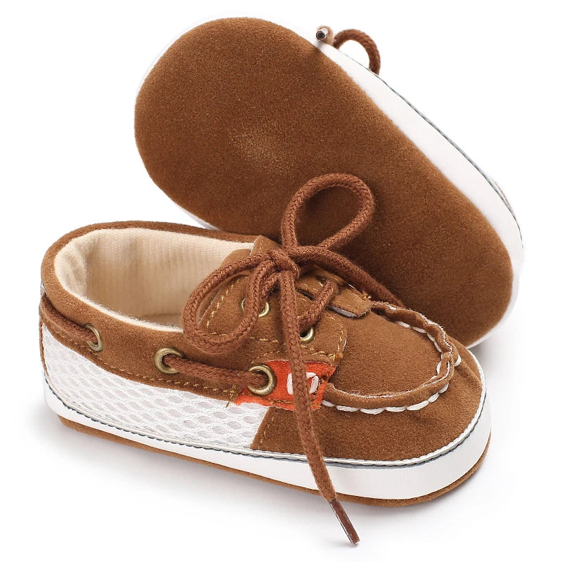 Baby Canvas Shoes – Soft Sole Casual Walking Sneakers
