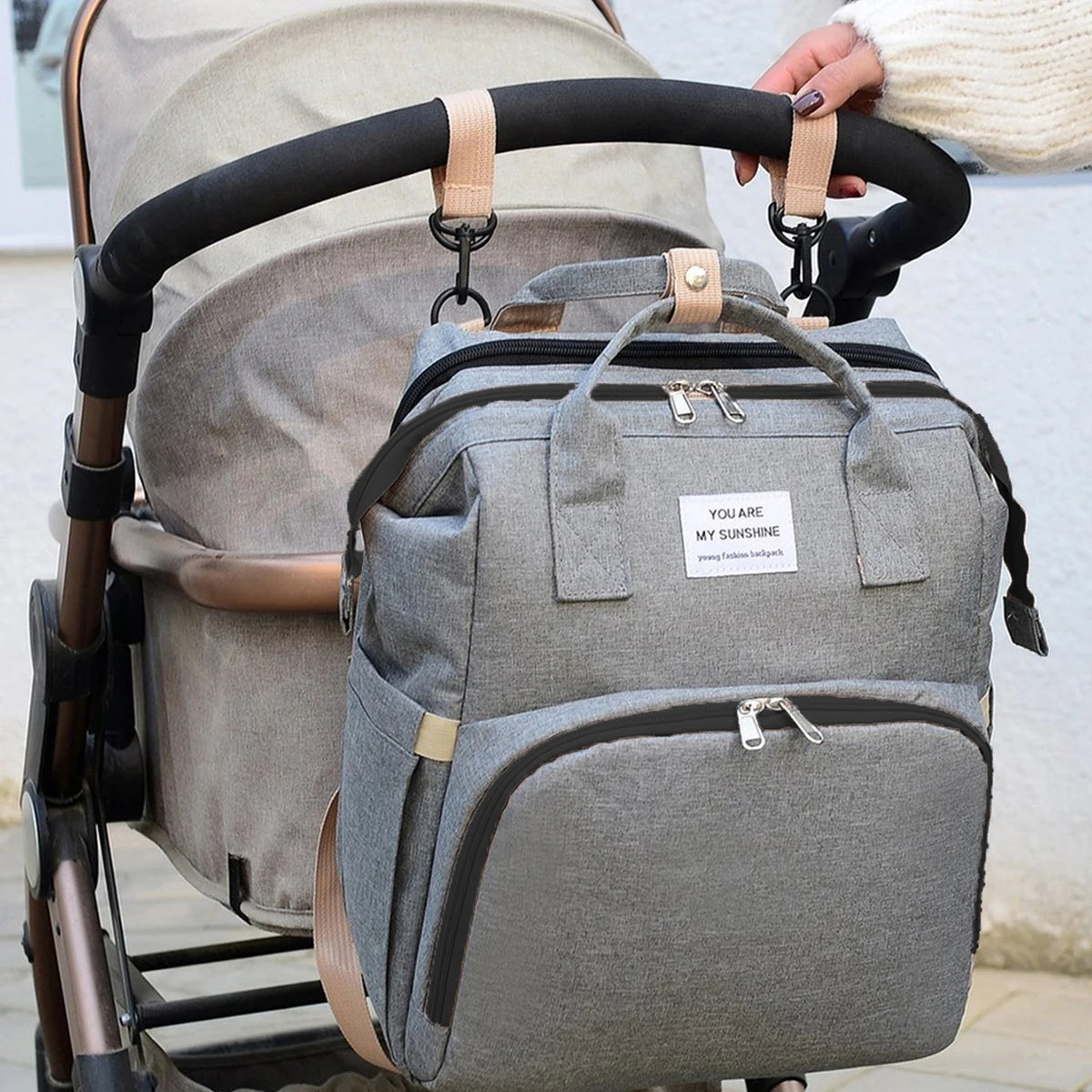Mommy Bag – Foldable Bed & Changing Station