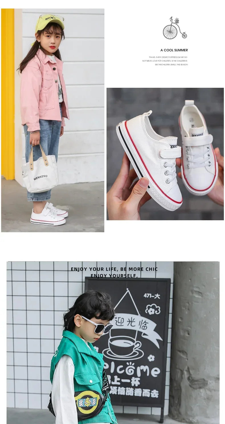 Kids Canvas Sneakers