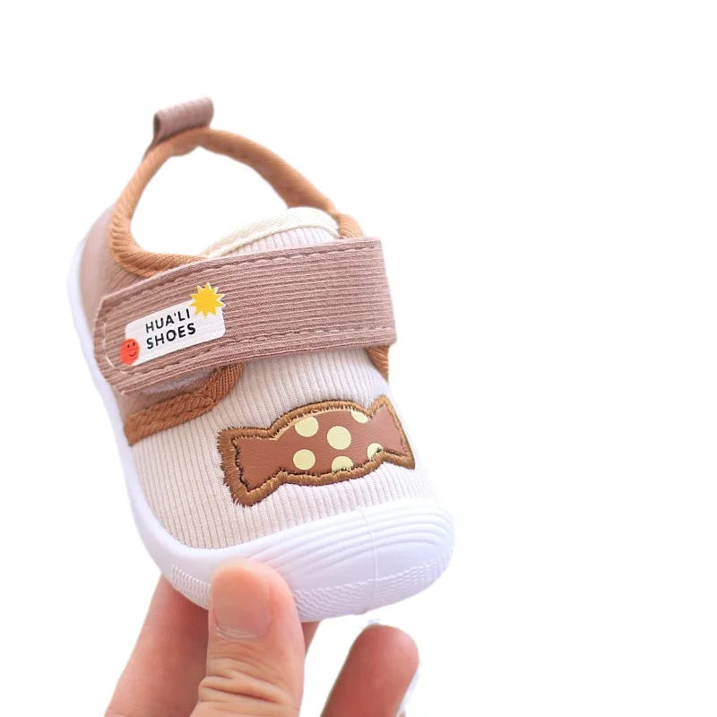 Infant Cartoon Soft-Sole Sneakers – Non-Slip Toddler Casual Shoes