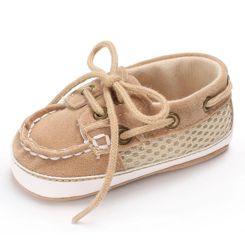 Baby Canvas Shoes – Soft Sole Casual Walking Sneakers
