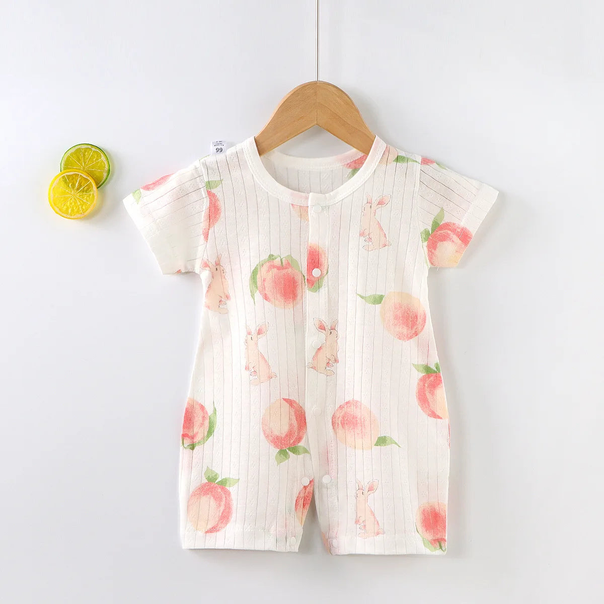 Short-Sleeved Thin Harness Infant Clothes