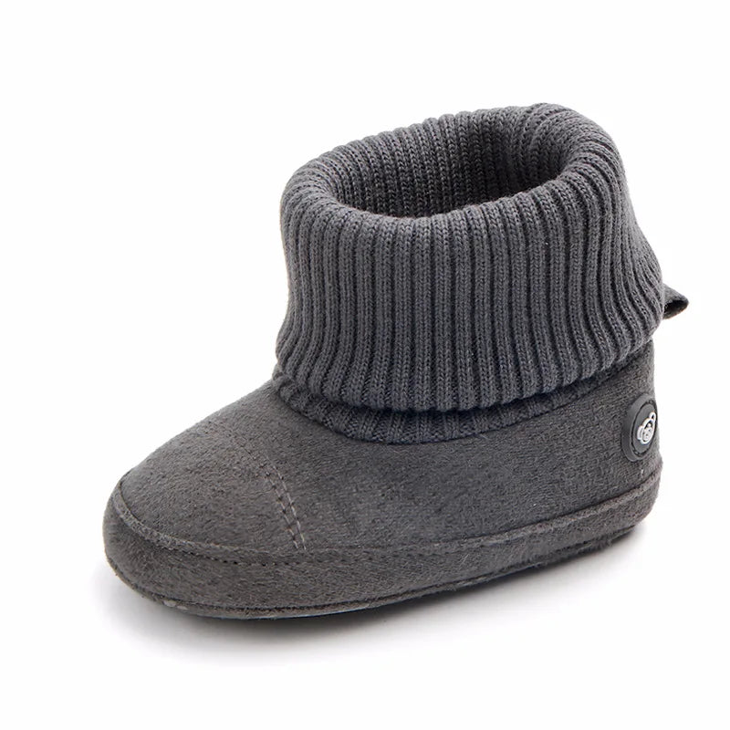 Baby Ankle Sock Boots – Winter Indoor Soft Shoes for Boys & Girls