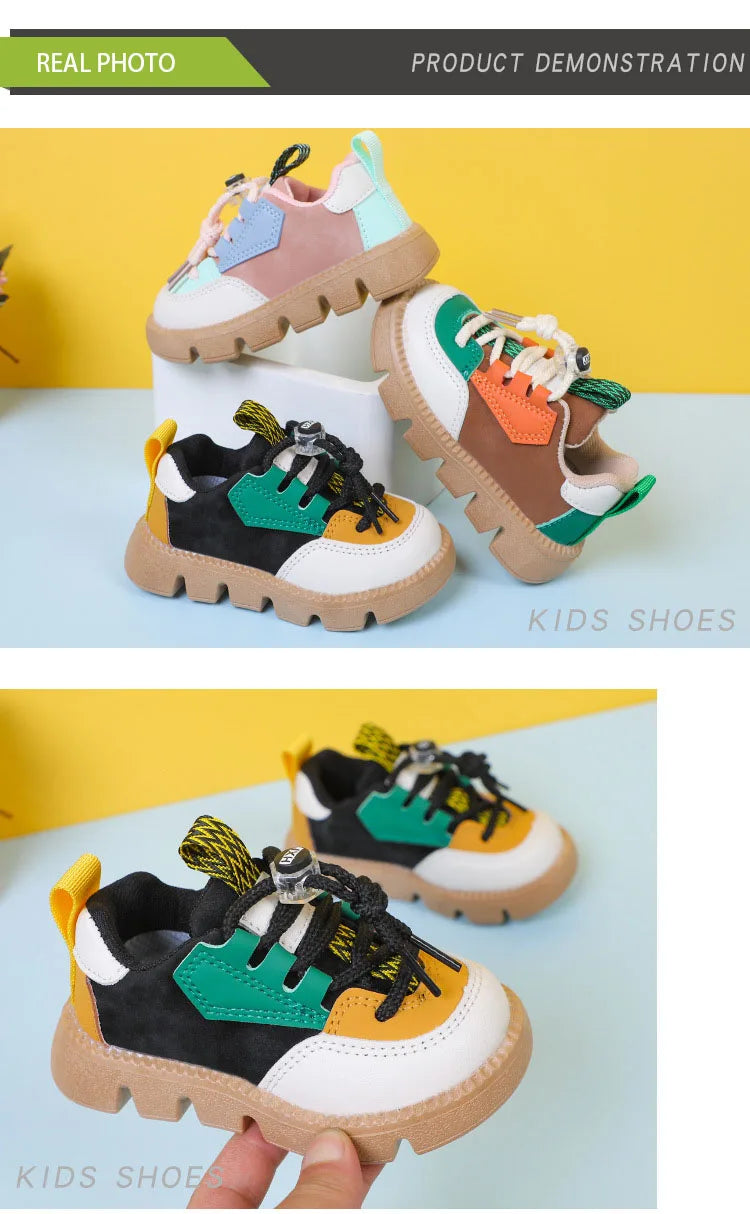 Kids’ Low-Top Sneakers – Fashionable Casual Shoes