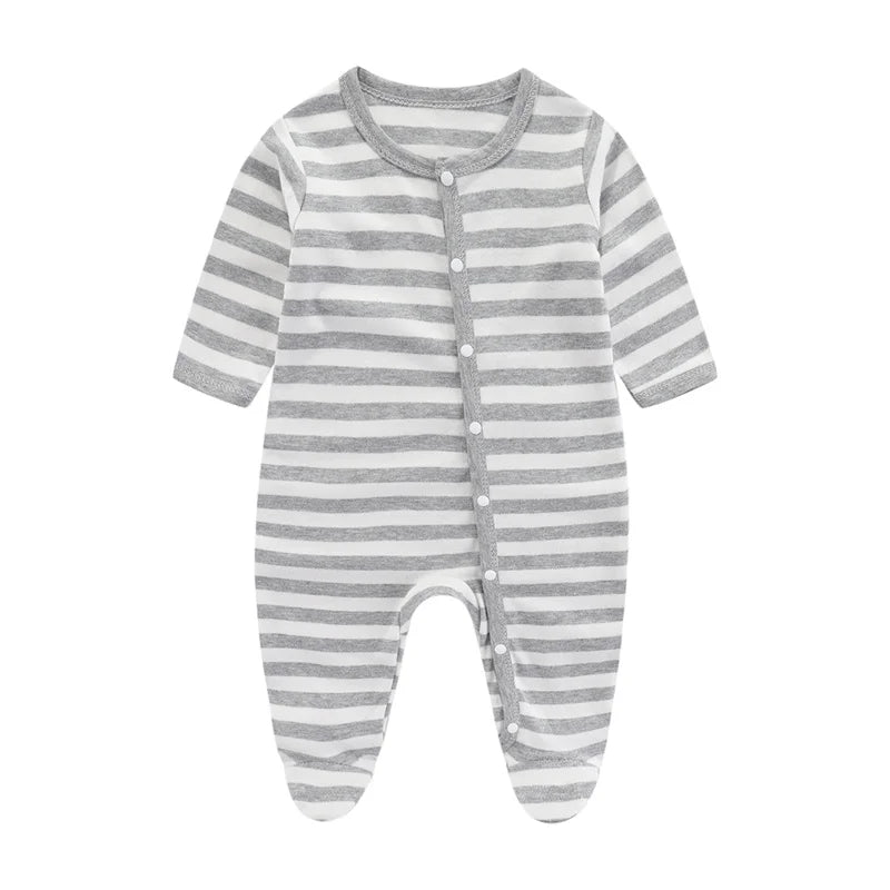 Baby Bodysuit 0–9M, Spring/Summer Romper for Boys & Girls