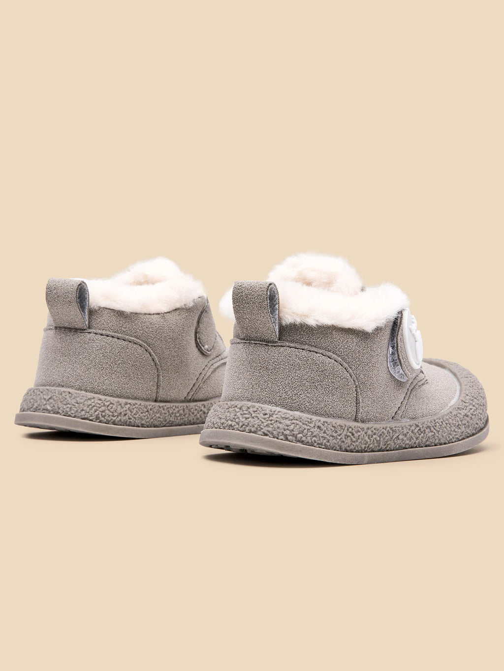 Baby Winter First-Step Shoes (0–3Y) – Fleece-Lined Outdoor Toddler Shoes