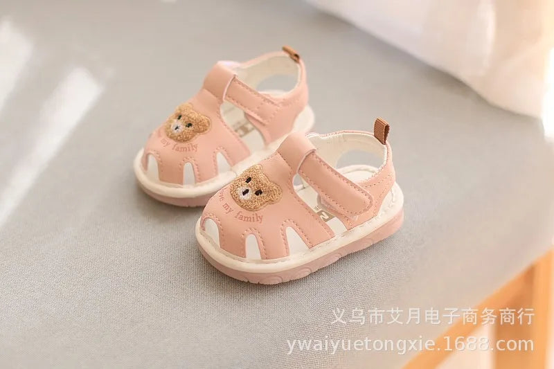 Baby Toddler Cartoon Sandals (0–2 Years)