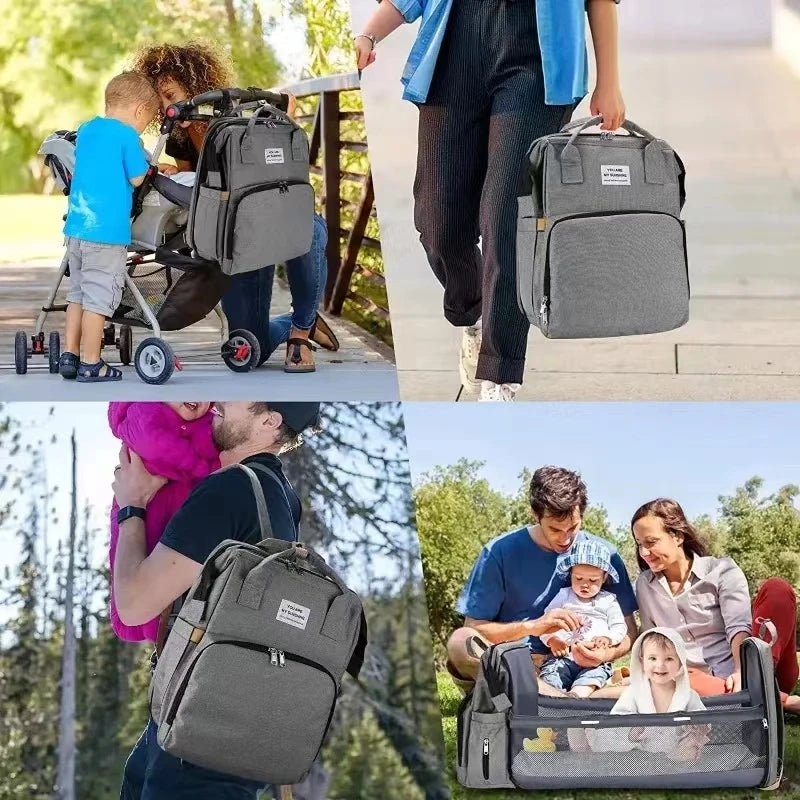 Mommy Bag – Foldable Bed & Changing Station