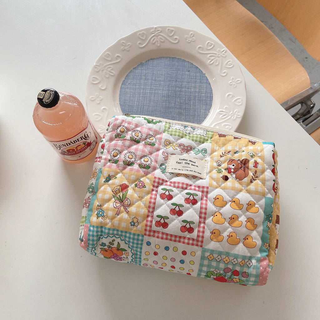 Baby Diaper Bag – Cartoon Print, Multi-Functional Storage & Travel Handbag for Outdoor Use