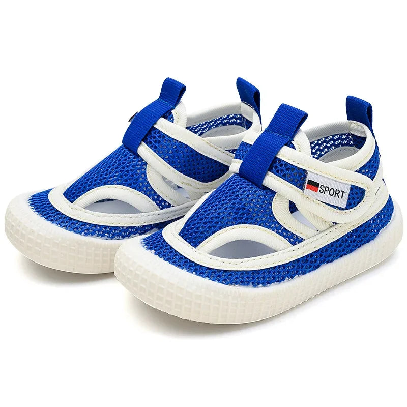 Kids’ Summer Sandals – Soft, Breathable, Hollow Toe (21–30)