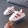 Kids White Sneakers – Breathable Non-Slip Casual Shoes