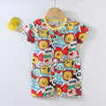 Short-Sleeved Thin Harness Infant Clothes