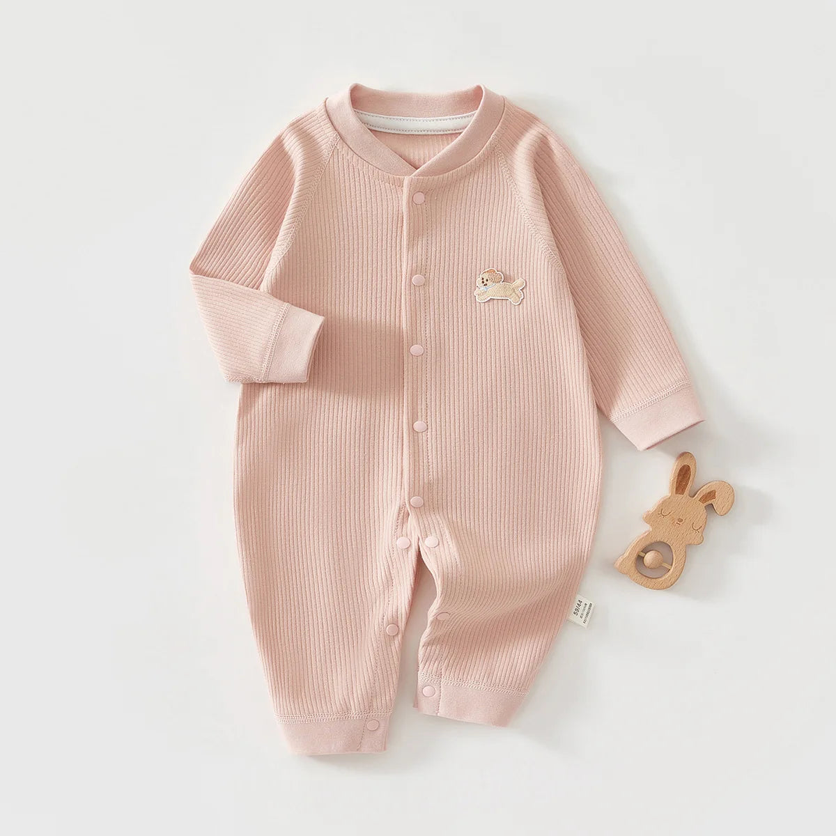 Infant Cotton Sleepwear Jumpsuit, 0–18 Months