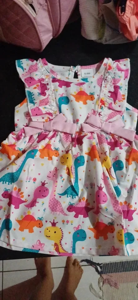 6M to 3 Y Toddler Girl Summer Cool Dresses