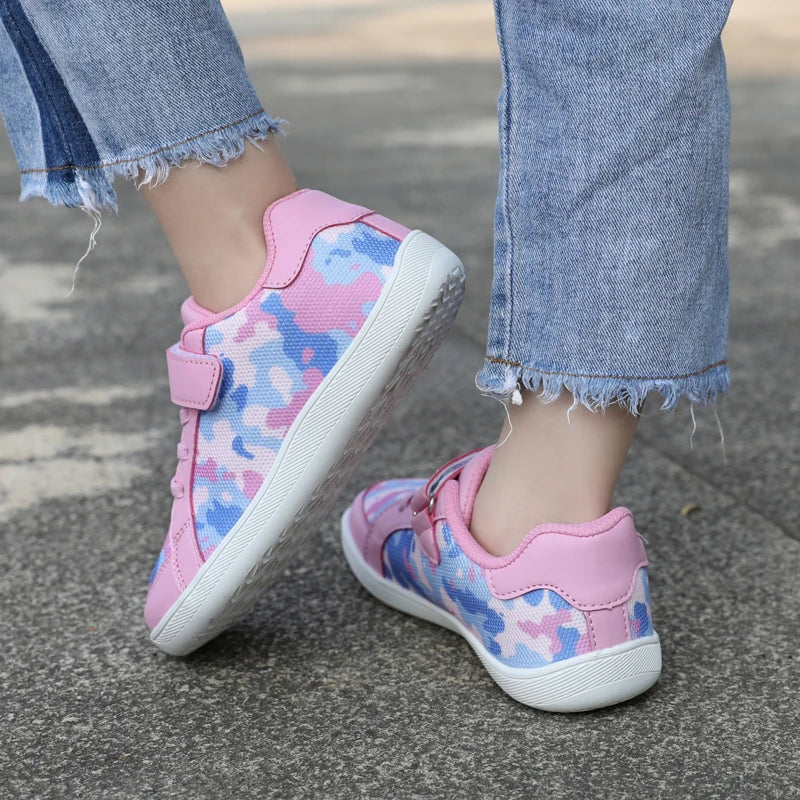 Kids’ Barefoot Sneakers – Wide Toe Minimalist Shoes