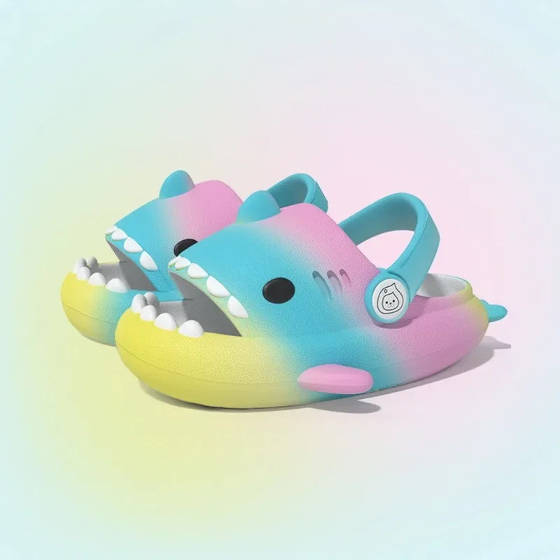 Kids Shark Sandals – Summer Beach Slippers for Boys & Girls