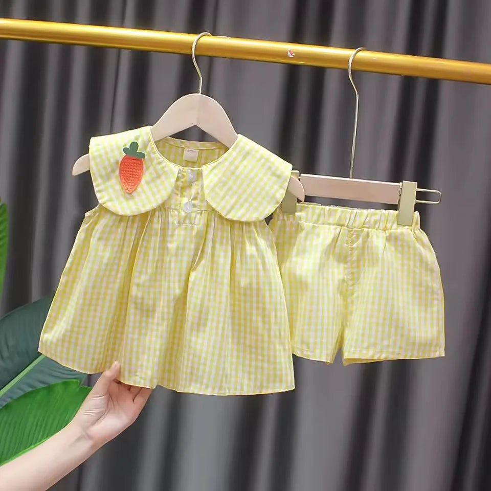 2pcs Girl Suit