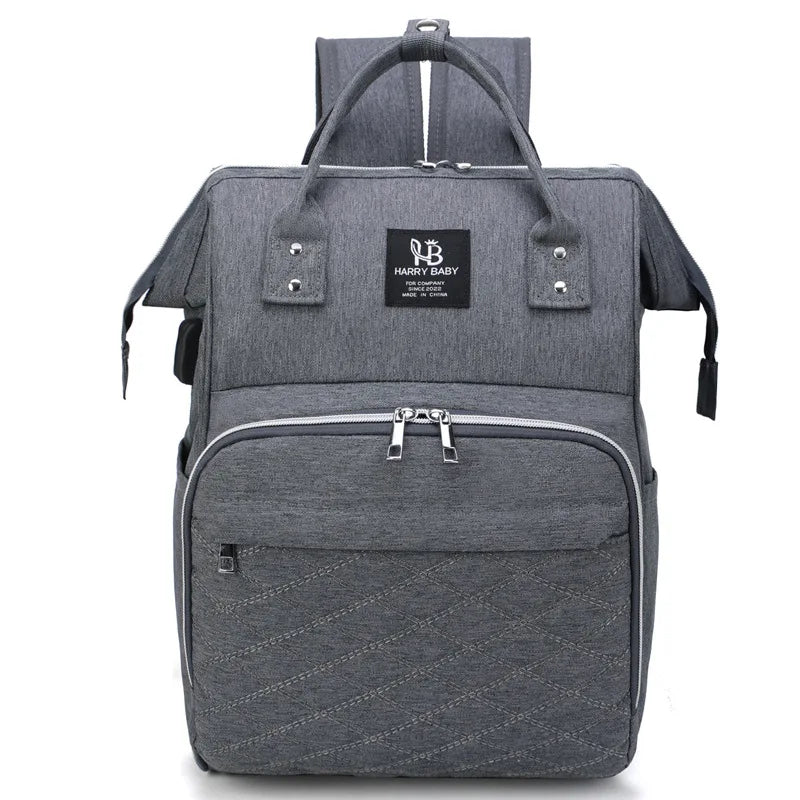 Maternity Diaper Backpack with USB Charging Port