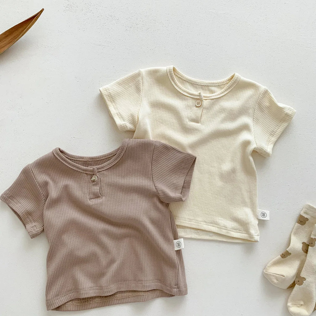 T-shirts & cartoon Bear Bodysuits Kid Infant Clothing Set