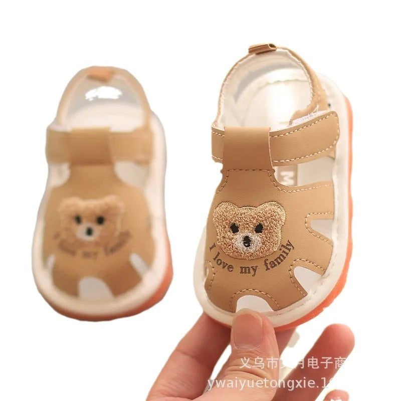 Baby Toddler Cartoon Sandals (0–2 Years)