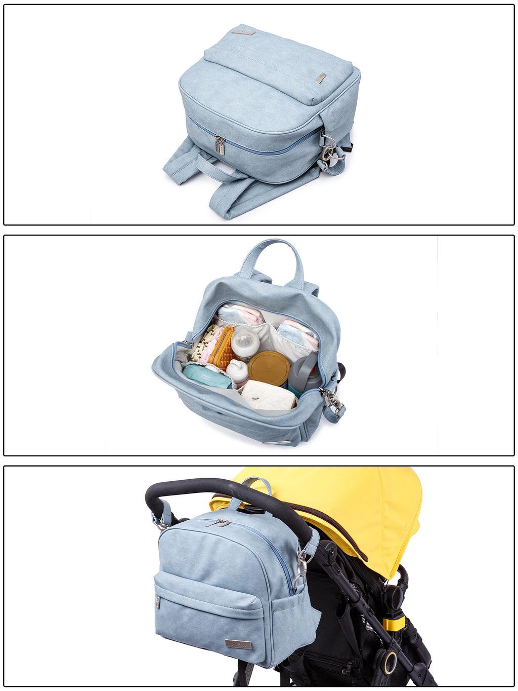 Waterproof Diaper Backpack for Newborns – Lightweight & Portable Mommy Bag