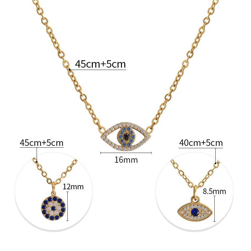 Ins 18K Gold Plated Stainless Steel