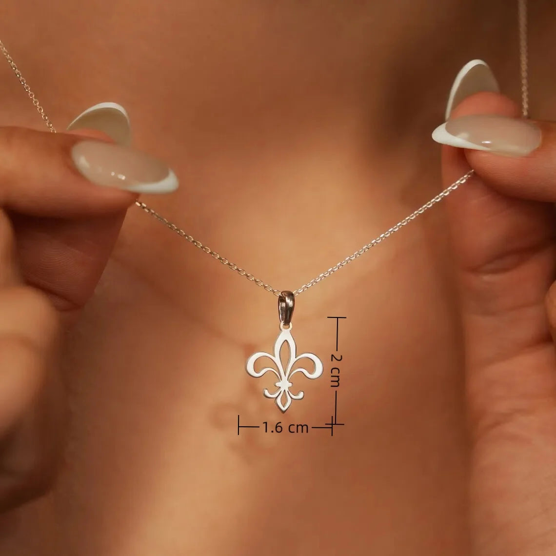 Stainless Steel Fleur De Lis