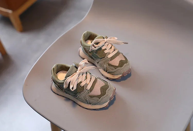 Kids Breathable Sport Sneakers – Soft Casual Shoes for Toddlers & Infants