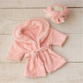 Baby Photo Props Bathrobe with Belt Bath Towel Set