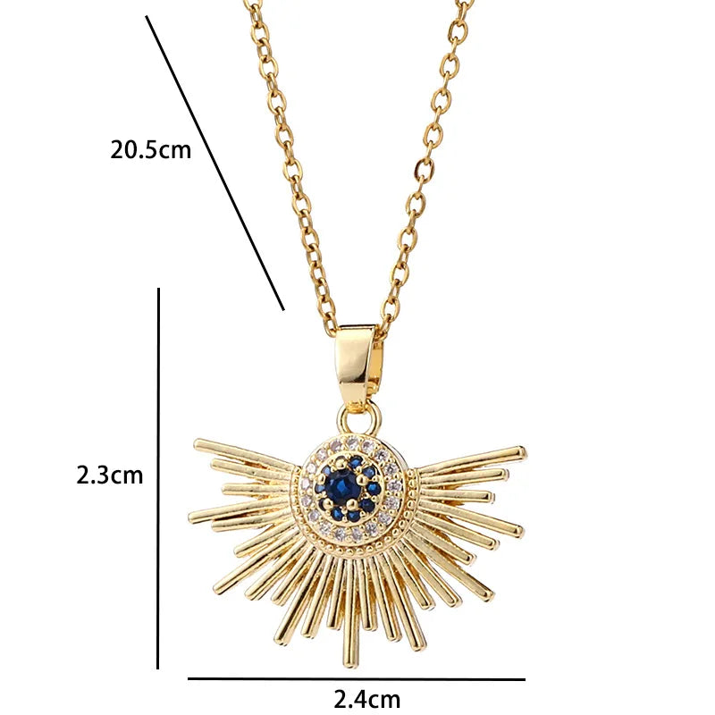 Personality Retro Devil Eye Zircon