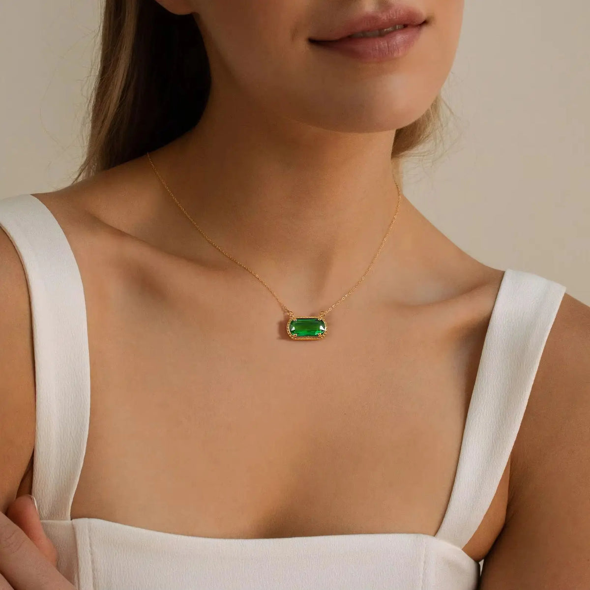Stainless Steel 18K Gold Necklace