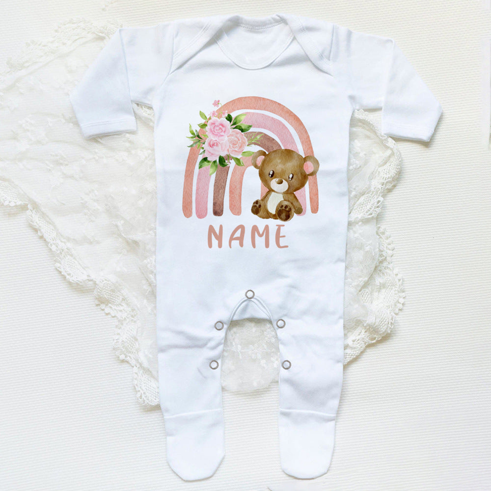 Custom Name Infant Sleepsuit